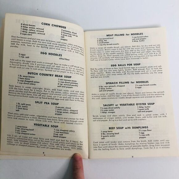 pennsylvania dutch cooking traditional dutch dishes paperback amish recipes - Picture 8 of 12